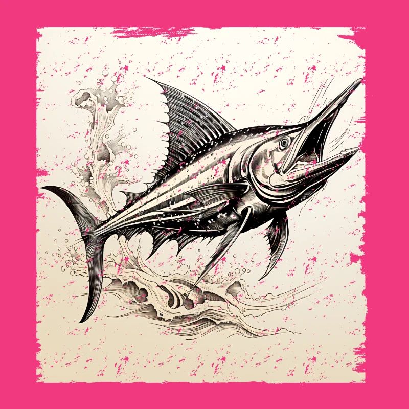 Style rétro Marlin