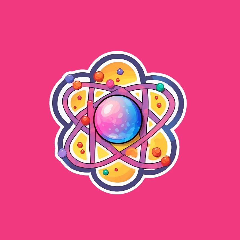 Physique atomique Nerd Modèle atomique