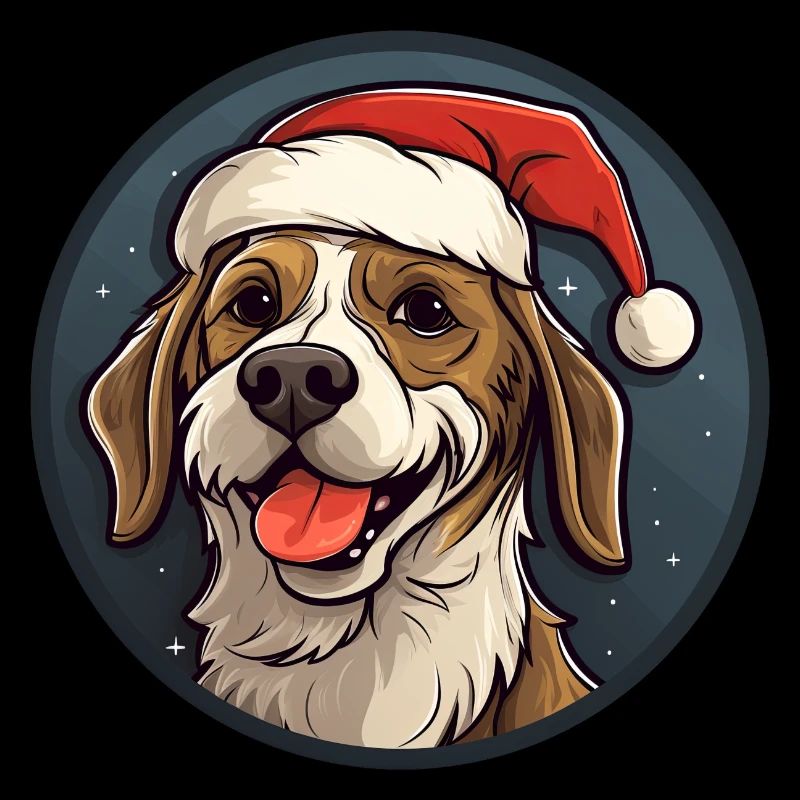 Chien de Noël
