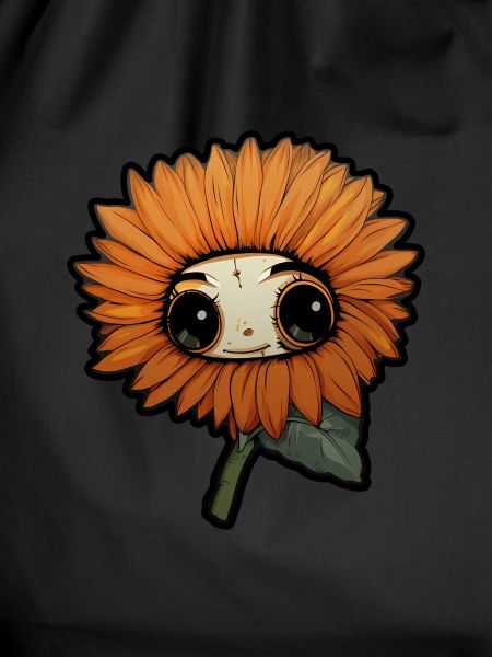 Eye: Orange Flower
