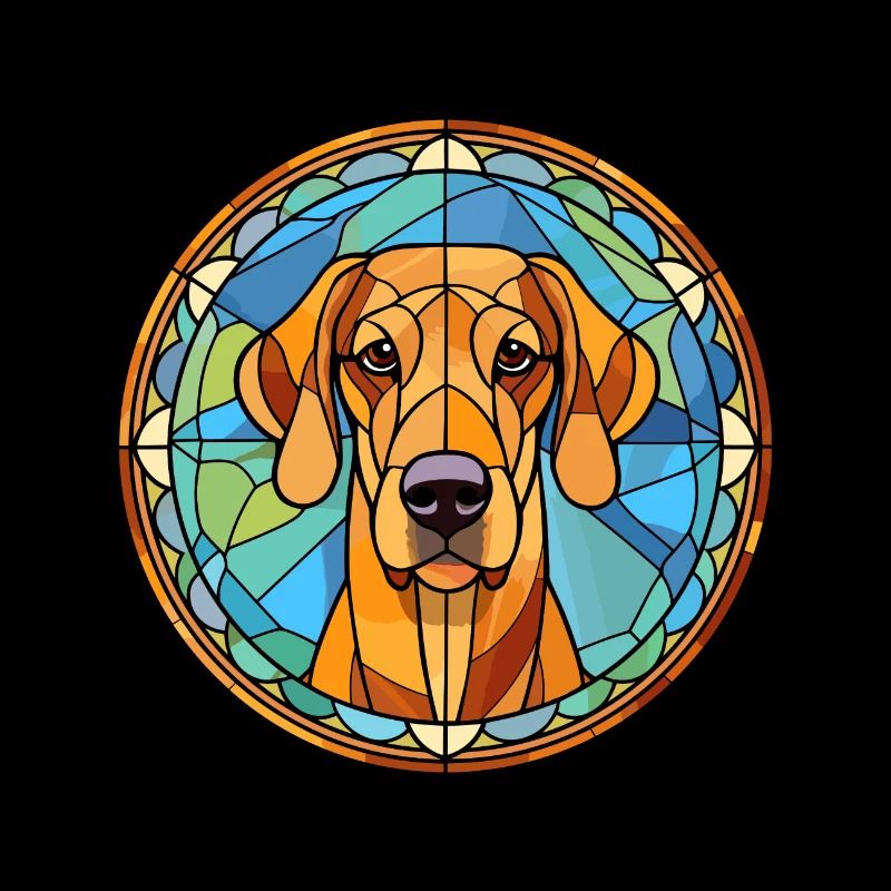 Rhodesian Ridgeback Hunderasse Buntglas Farbe