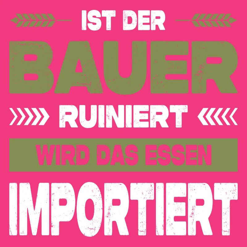Ist Der Bauer Ruiniert Wird Das Essen Importiert
