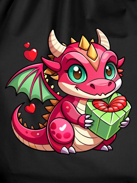 Farbenfroher Drache