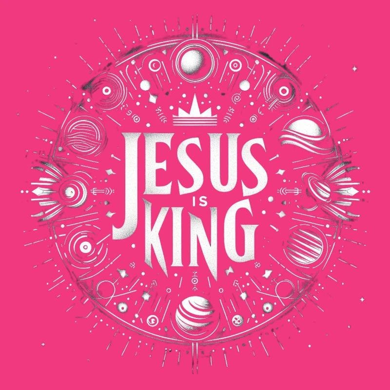 Conception du cercle de Jésus est roi
