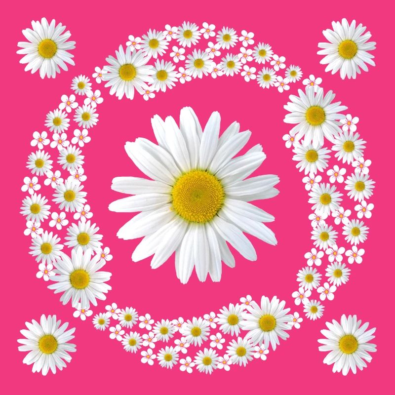 Gänseblümchen Margeriten Blumenmuster Blüte blumig