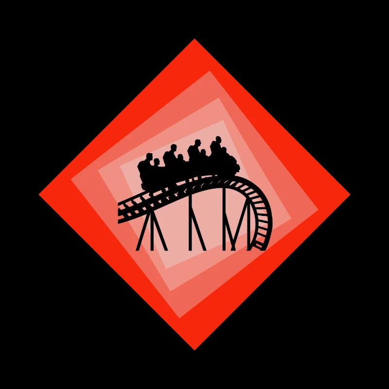 Achterbahn rollercoaster Maßkrug