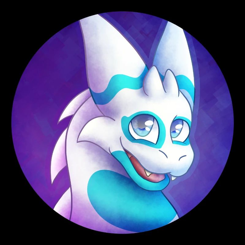 Happy White Dragon