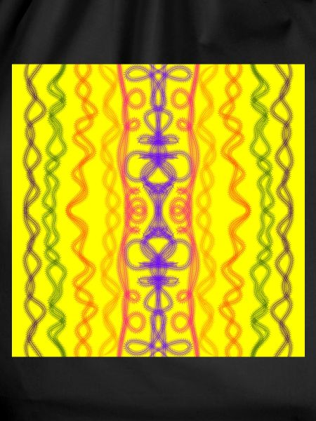 yellow tribal