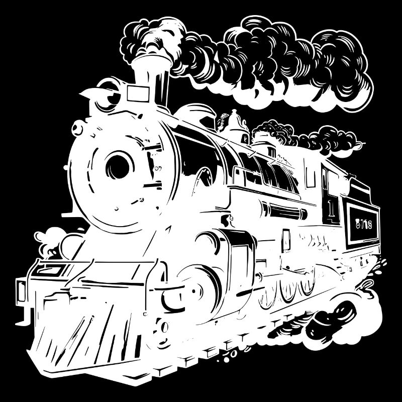 Graphisme de locomotive
