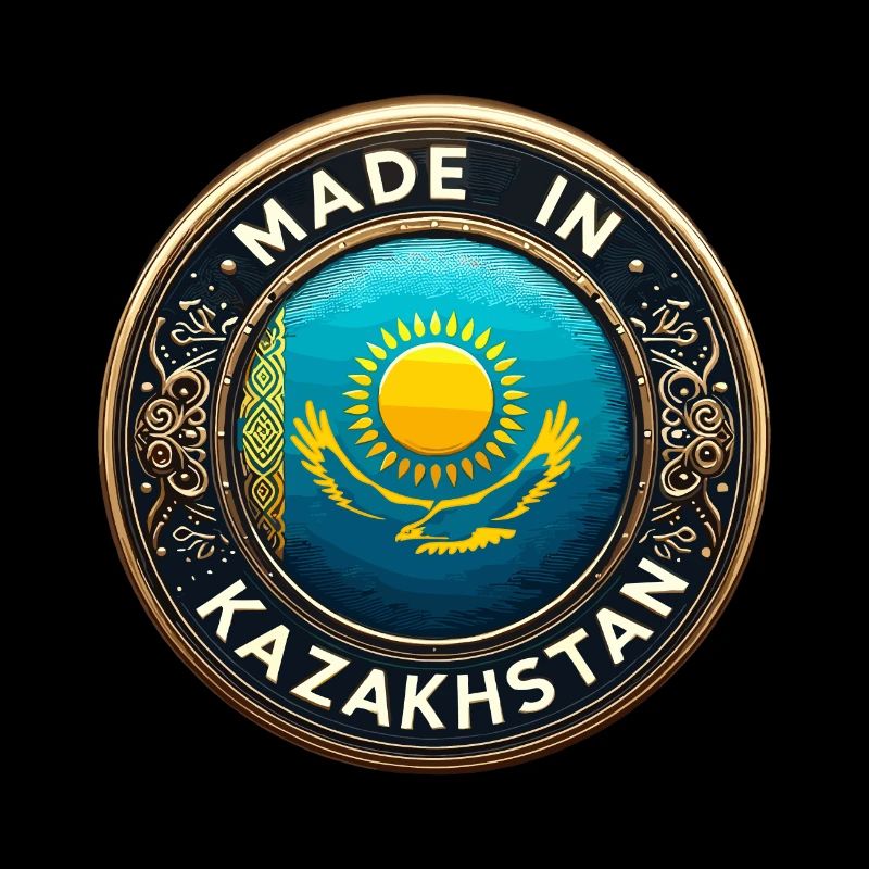 Made in Kasachstan Adler Geschenk