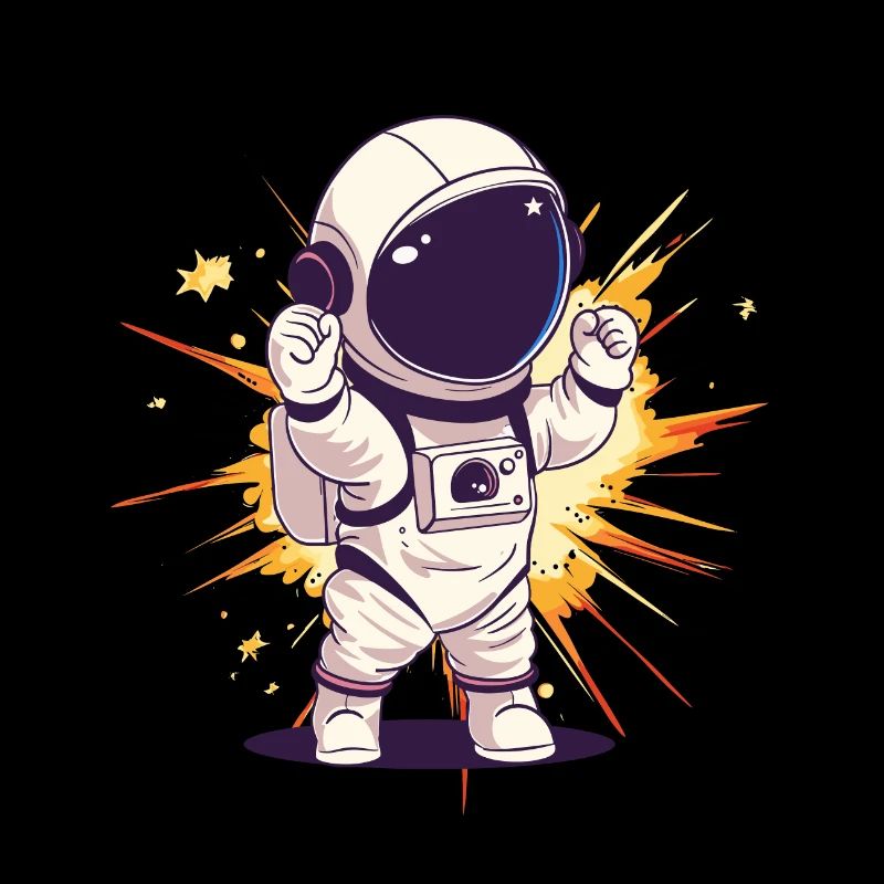 Astronaut Spaceman Spaceship