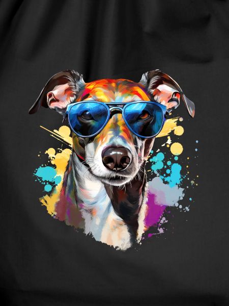 Wind chime with sunglasses