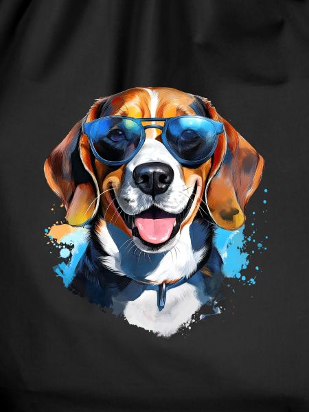 Beagle with sunglasses