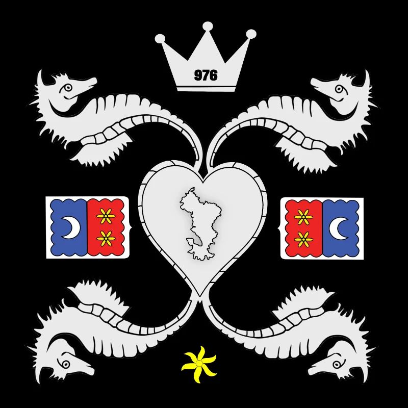 T SHIRT 976 MAYOTTE