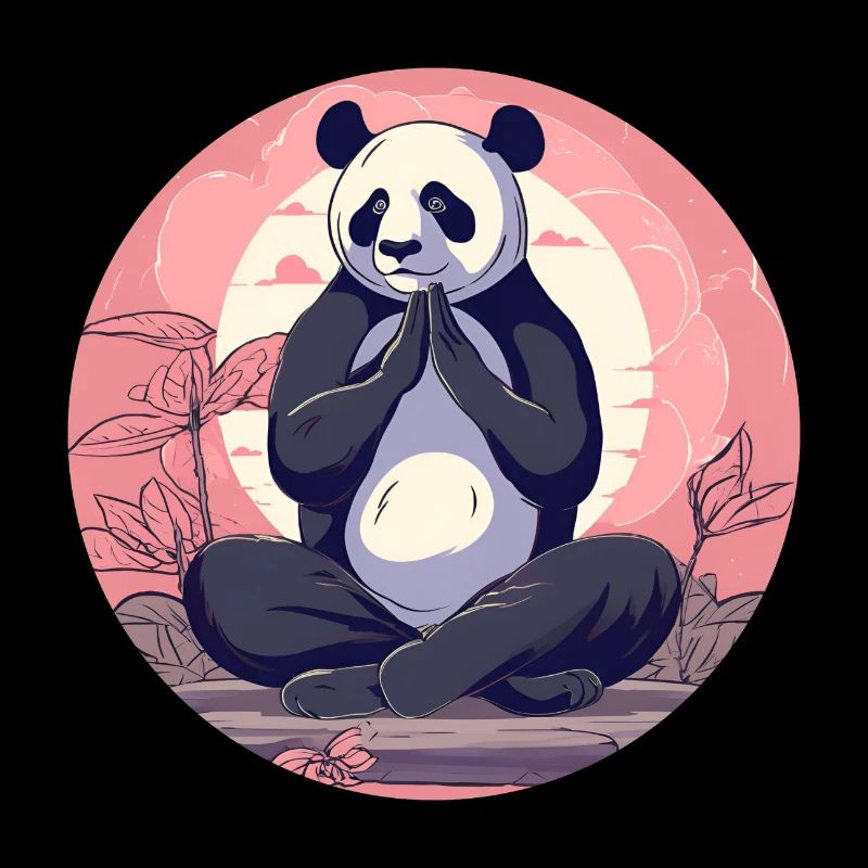 Ein Zen-Panda