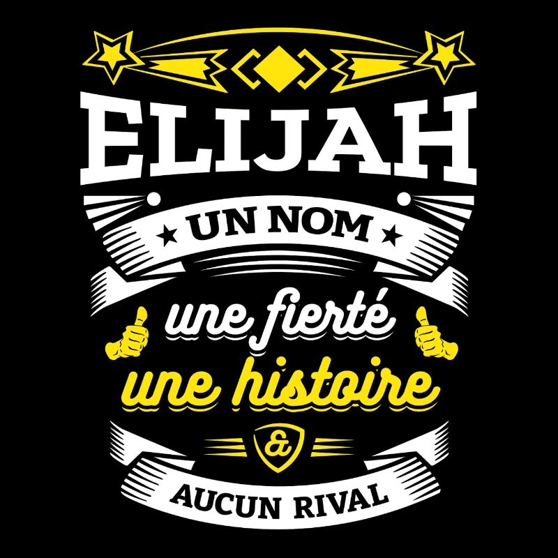 ELIJAH UN NOM UNE FIERTÉ AUCUN RIVAL