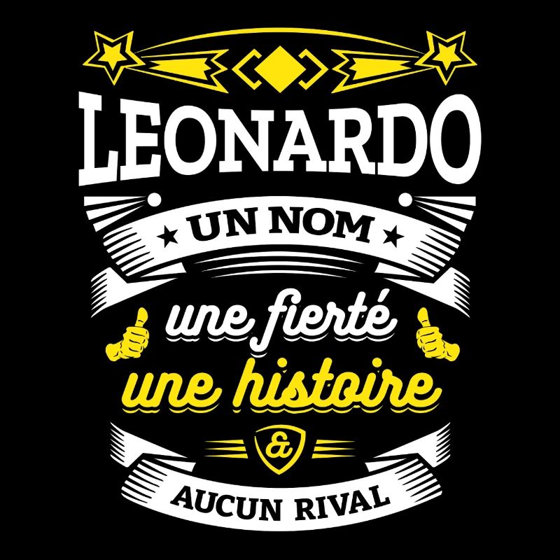 LEONARDO UN NOM UNE FIERTÉ AUCUN RIVAL