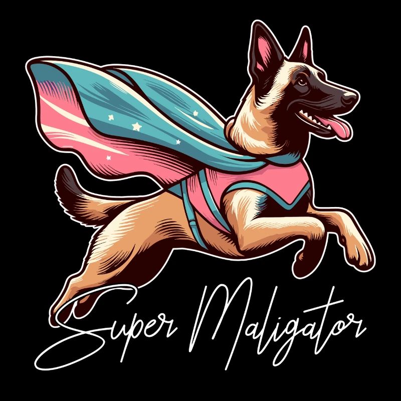 Super Mali Belgischer Schäferhund Cape Geschenk