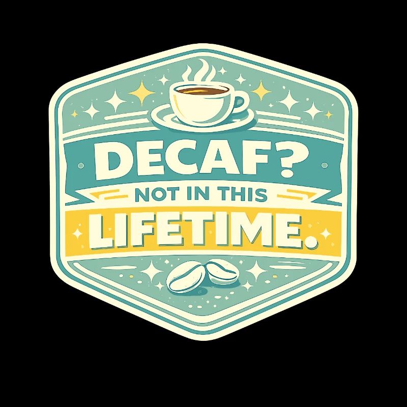 No Decaf Never in Life