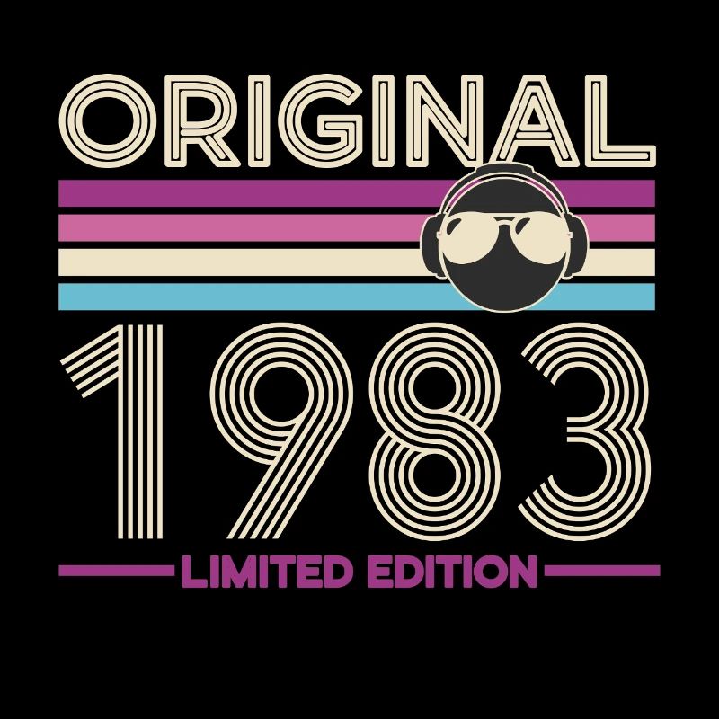 Original 1983 Édition Limitée Retro