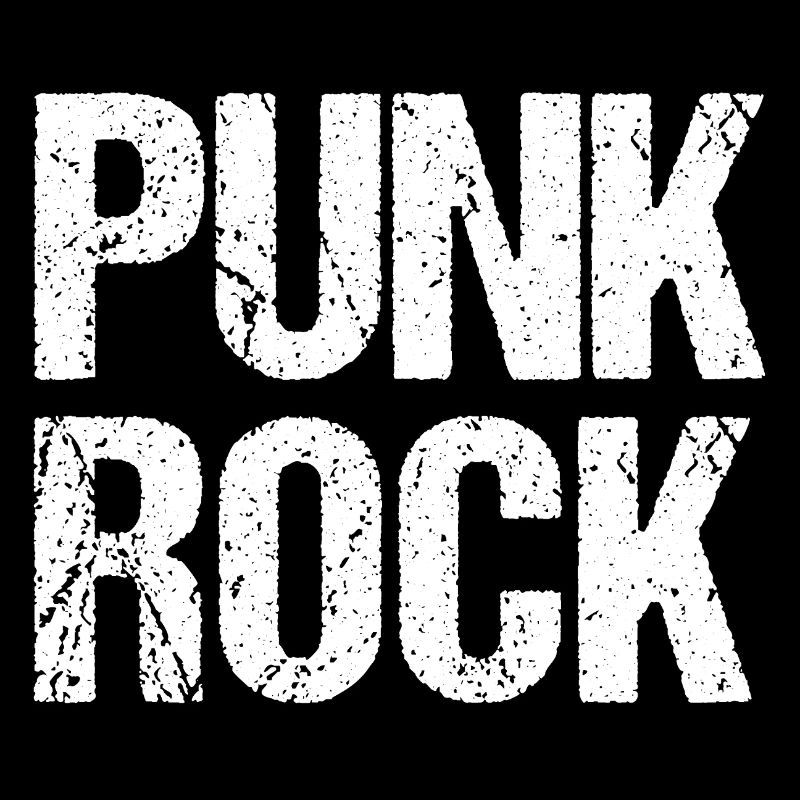 Punk Rock Distressed Typography