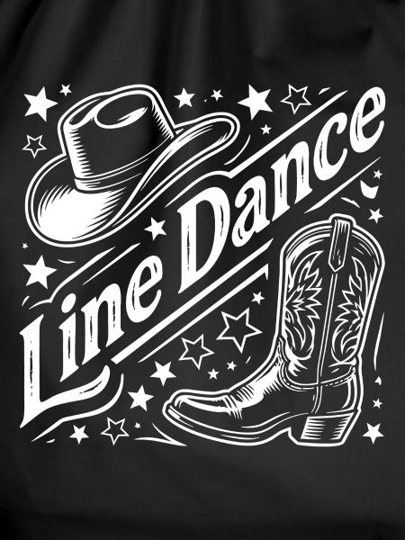 Line Dance Western Grafik