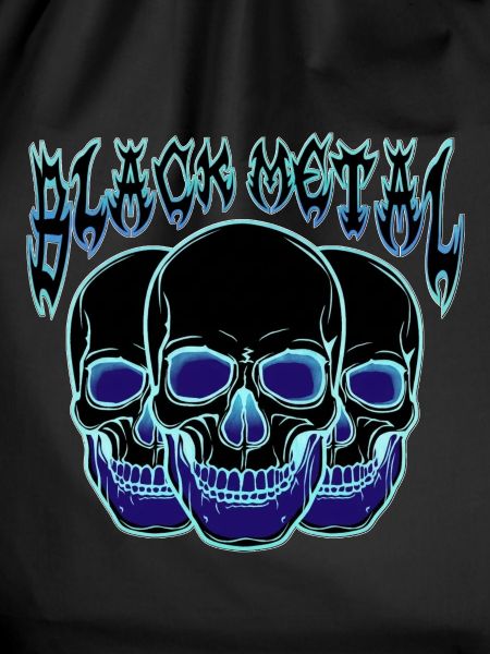 Neon Skull Trio Blue