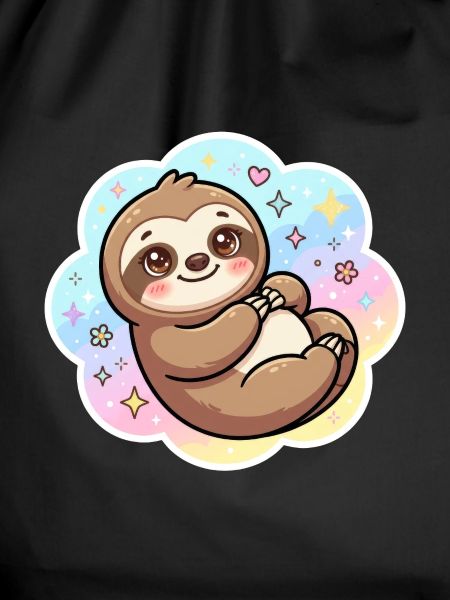 Pastell Sloth Kuscheldesign