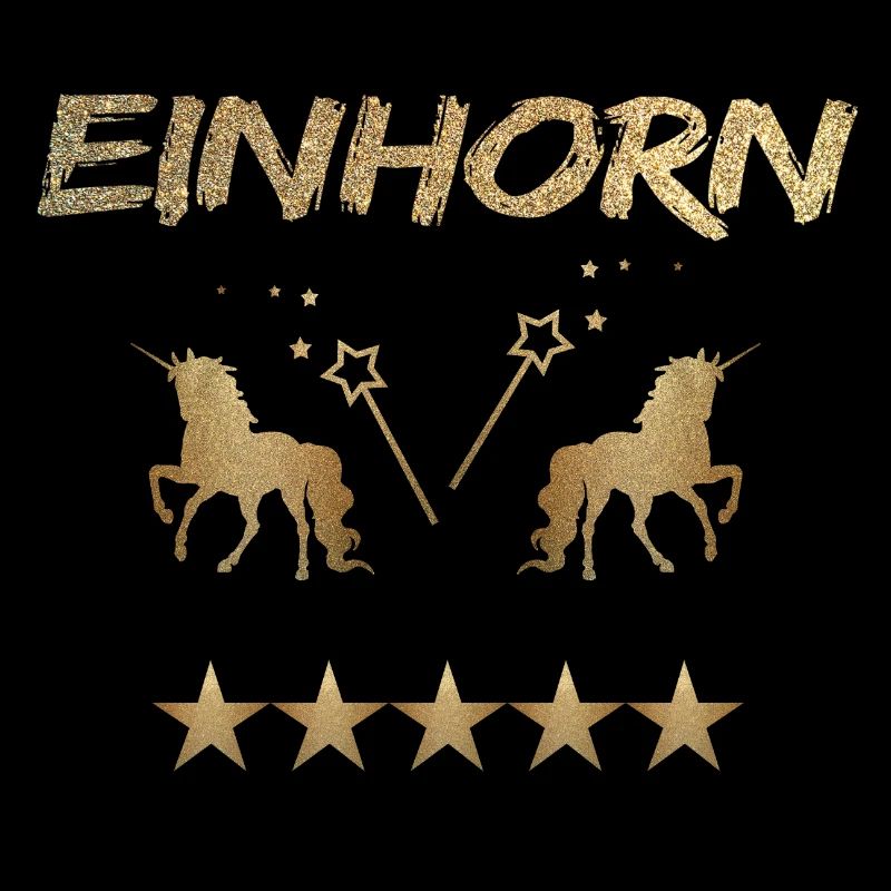 Einhorn Gold Geschenk