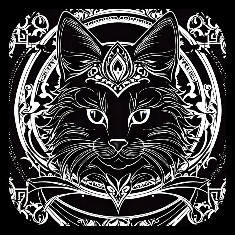 Chat gothique cool