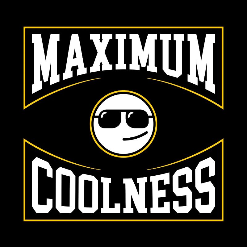 Coolitude maximale Design d’émoticône rétro