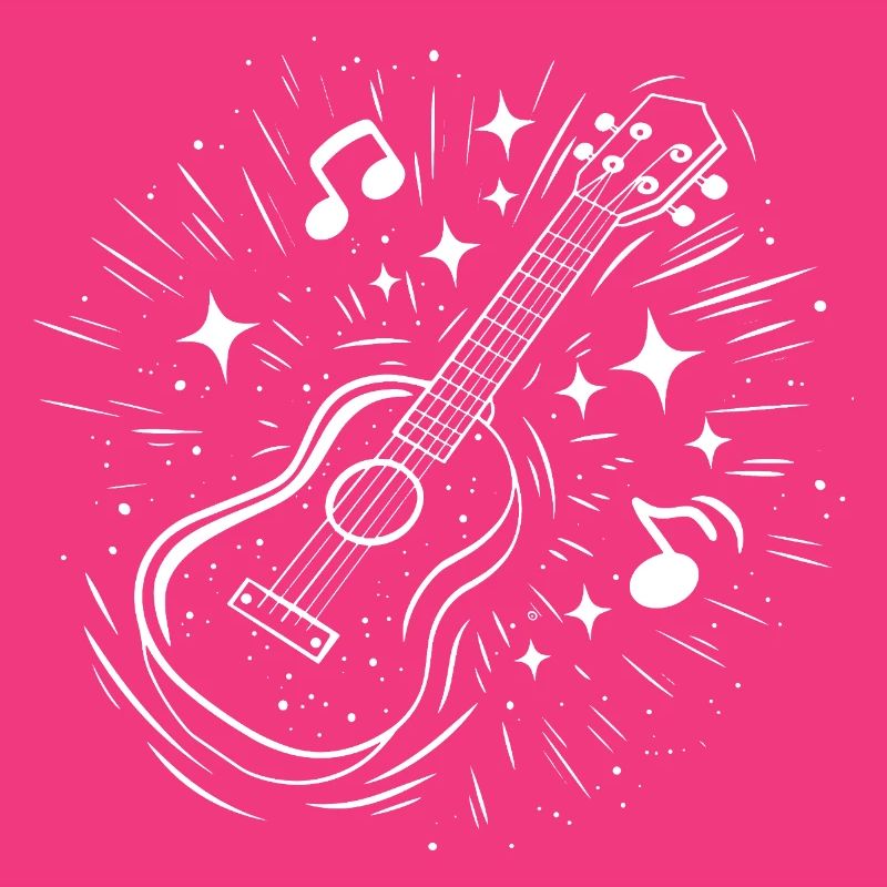 Ukulele Drawing