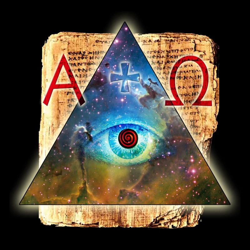 L'oeil de Dieu Alpha Omega + - All-Seeing