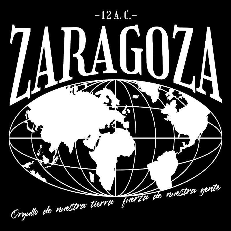 Vintage World Map ZARAGOZA Design
