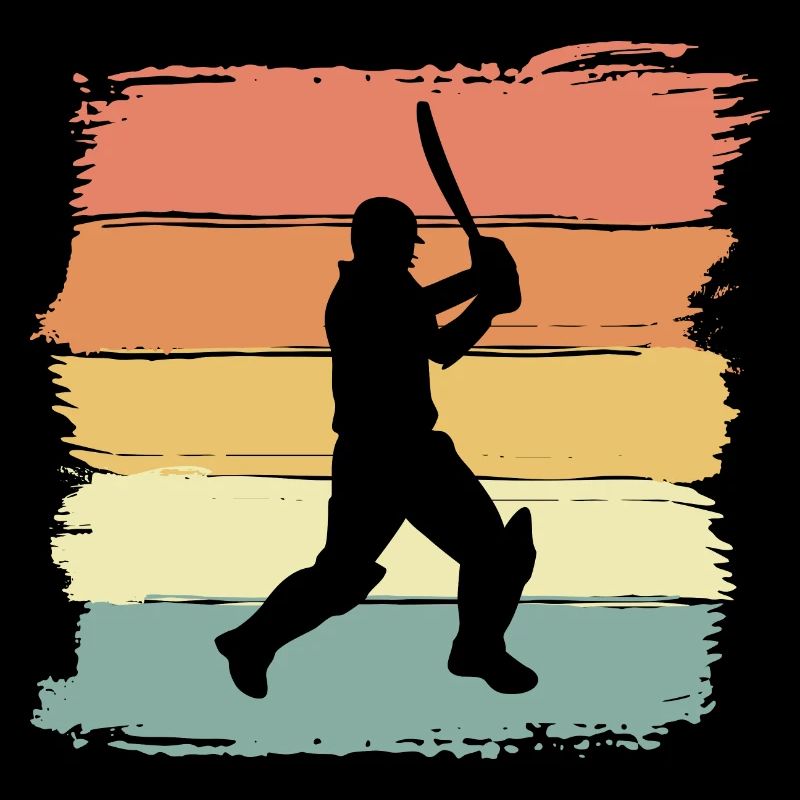 Cricket retro vintage cricket legend