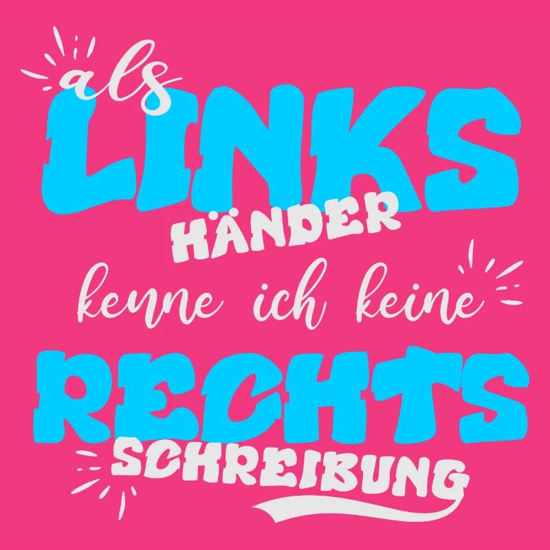 Left-handed, Spelling