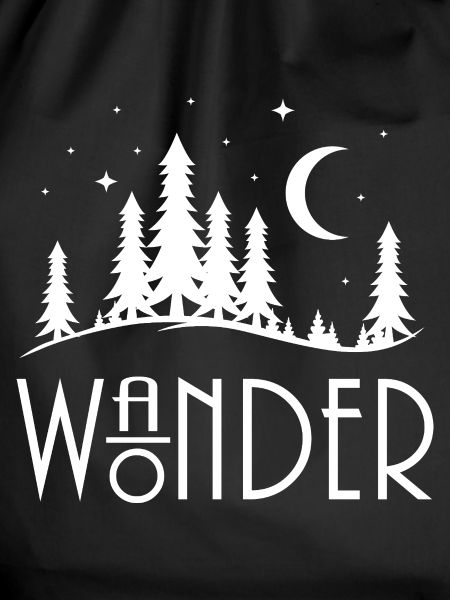 Wander Forest Night Silhouette