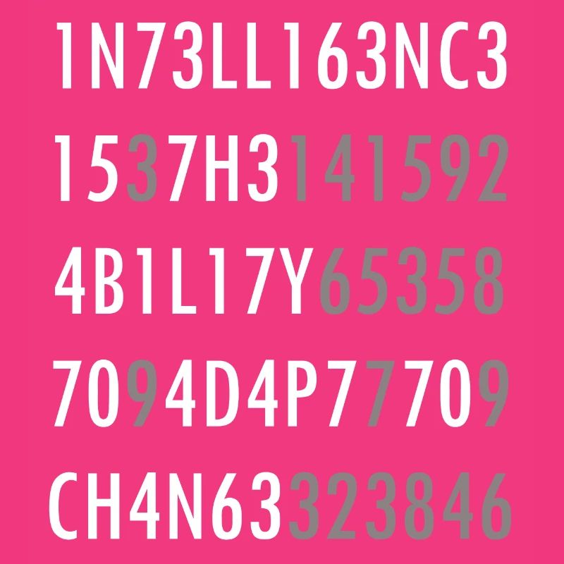 Intelligence-Citation de science intelligence nerd