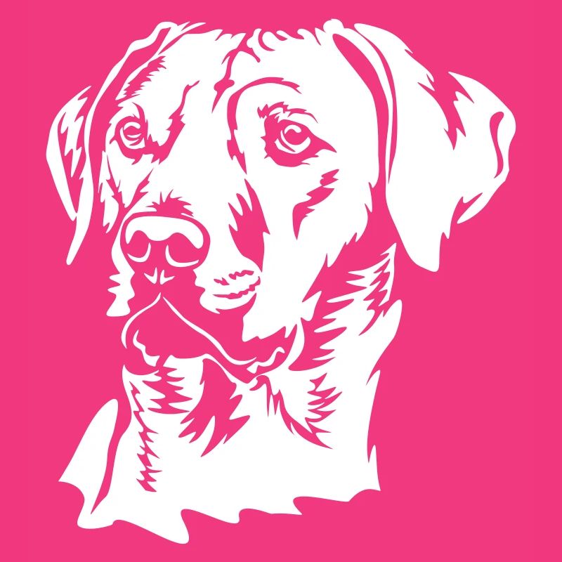 Rhodesian Ridgeback Kopf "Black Edition"