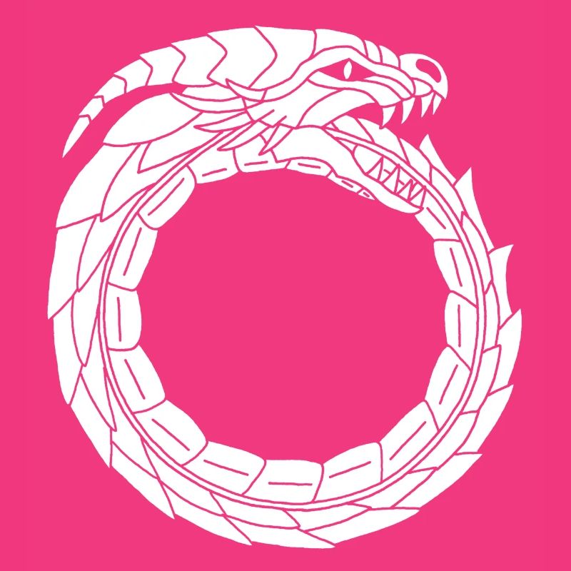Dragon blanc dévoreur