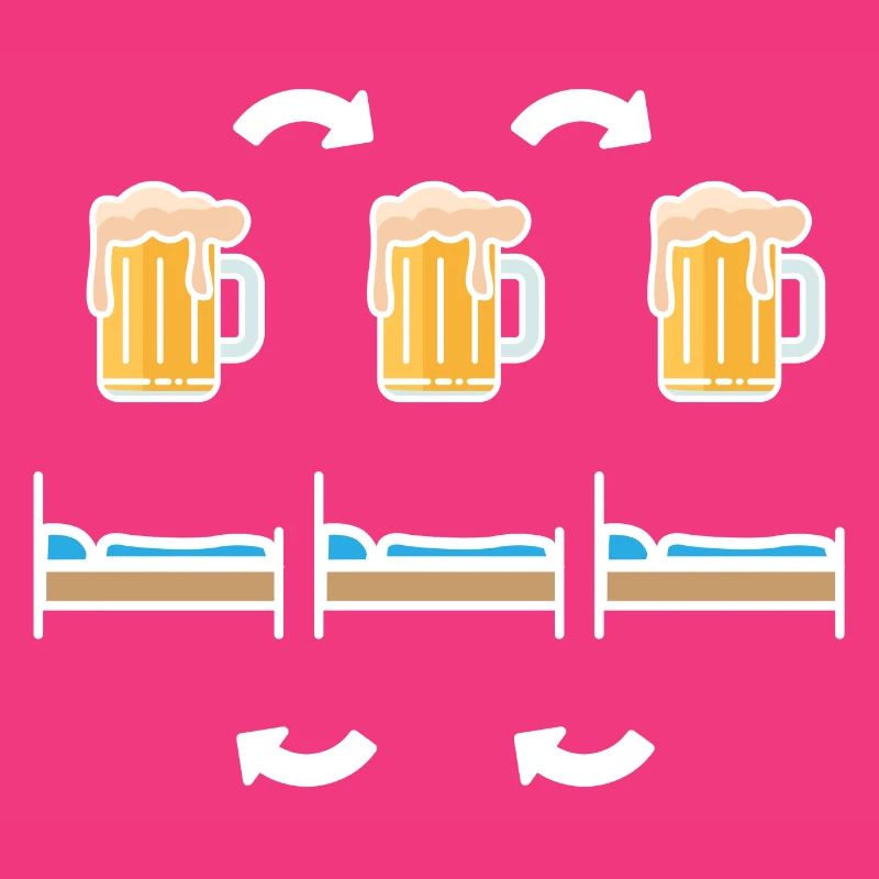 Bier Bier Bier Bett Bett Bett