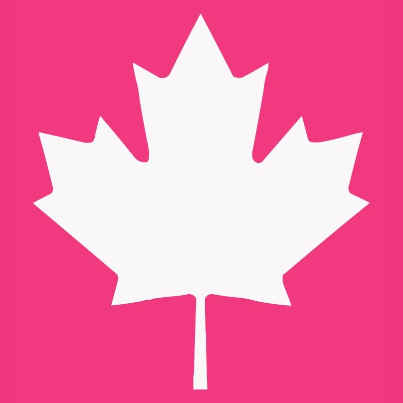 Silhouette de la feuille du Canada