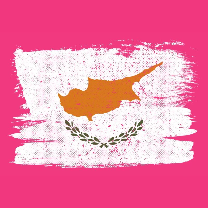Chypre drapeau drapeau paix Vintage