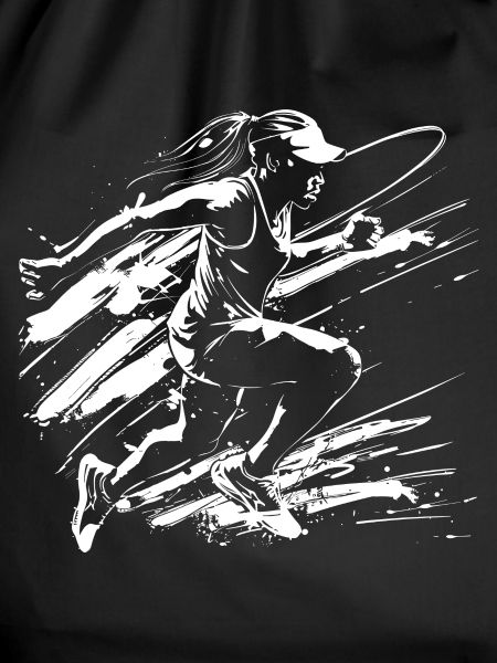 Runner Street Art