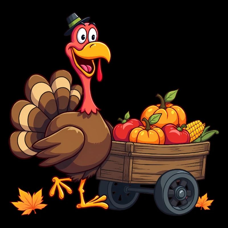 Thanksgiving Drôle Dinde de Thanksgiving