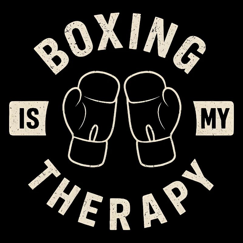 Boxing Therapy Retro Boxhandschuhe Design