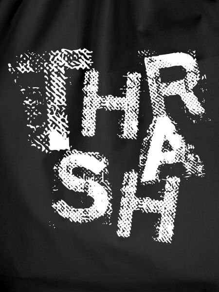 Grunge-Thrash-Metal-Typografie