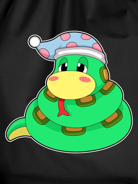 Snake Sleeping Nightcap