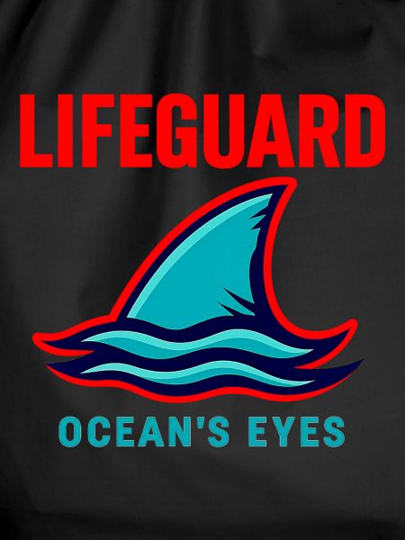 Lifeguard shirt ocean eyes