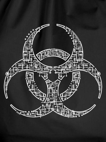 Biohazard Warning Shirt – Edgy Design